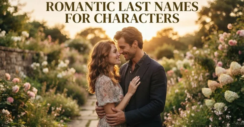 Romantic Last Names For Characters