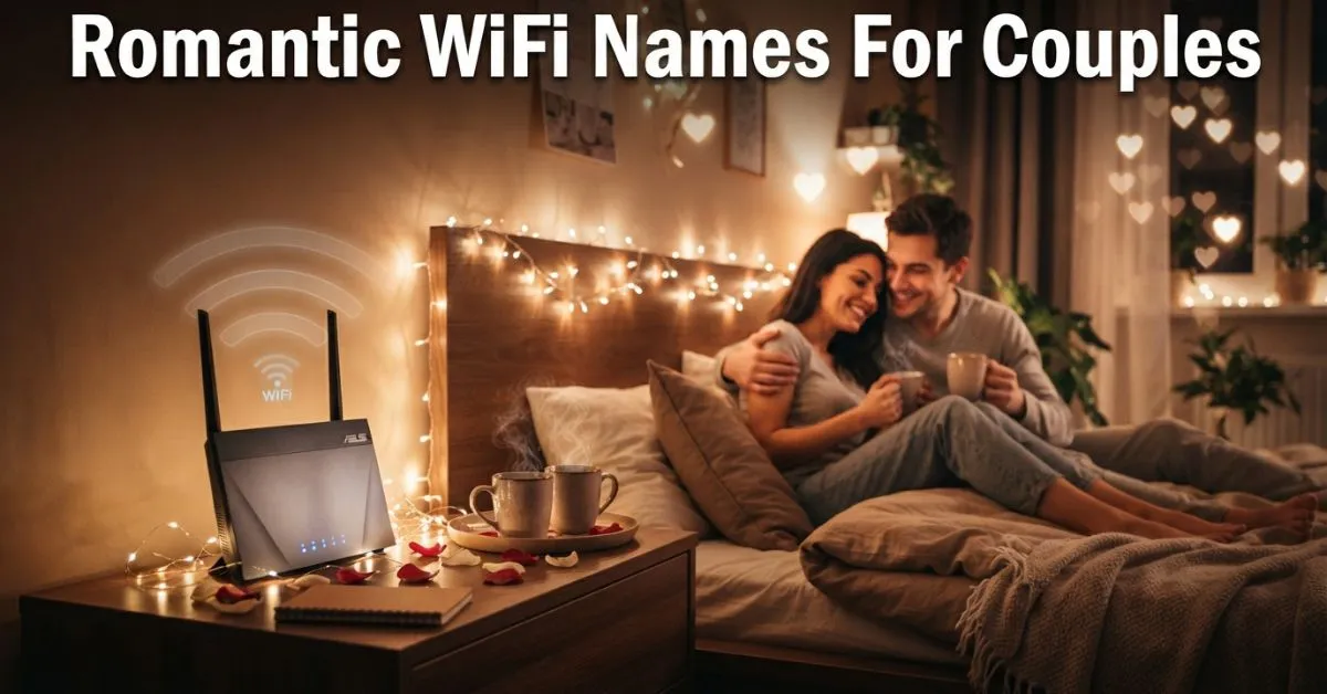 Romantic WiFi Names For Couples