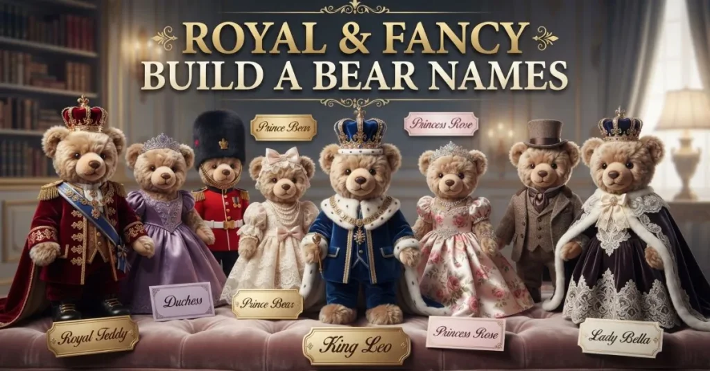 Royal & Fancy Build a Bear Names
