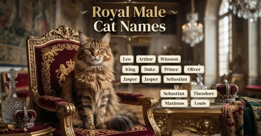 Royal Male Cat Names