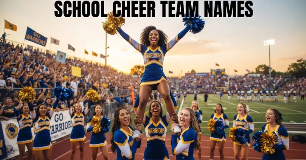 School Cheer Team Names