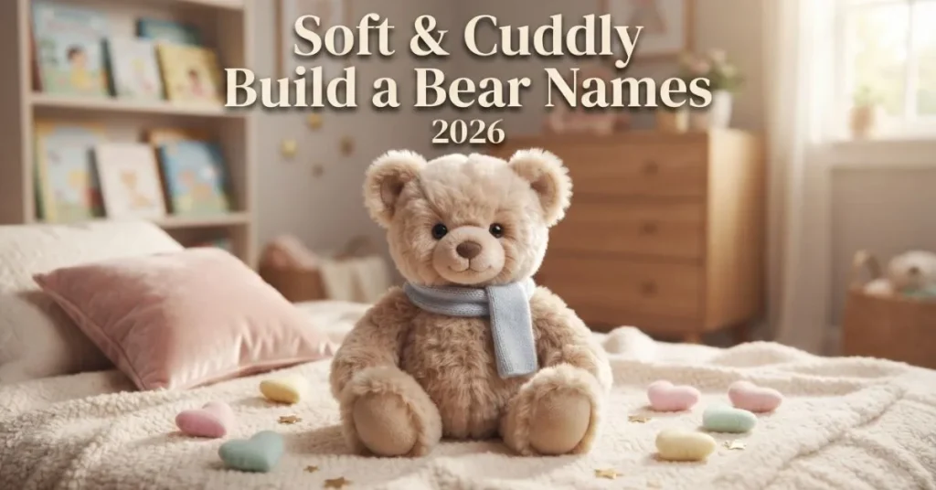 Soft & Cuddly Build a Bear Names