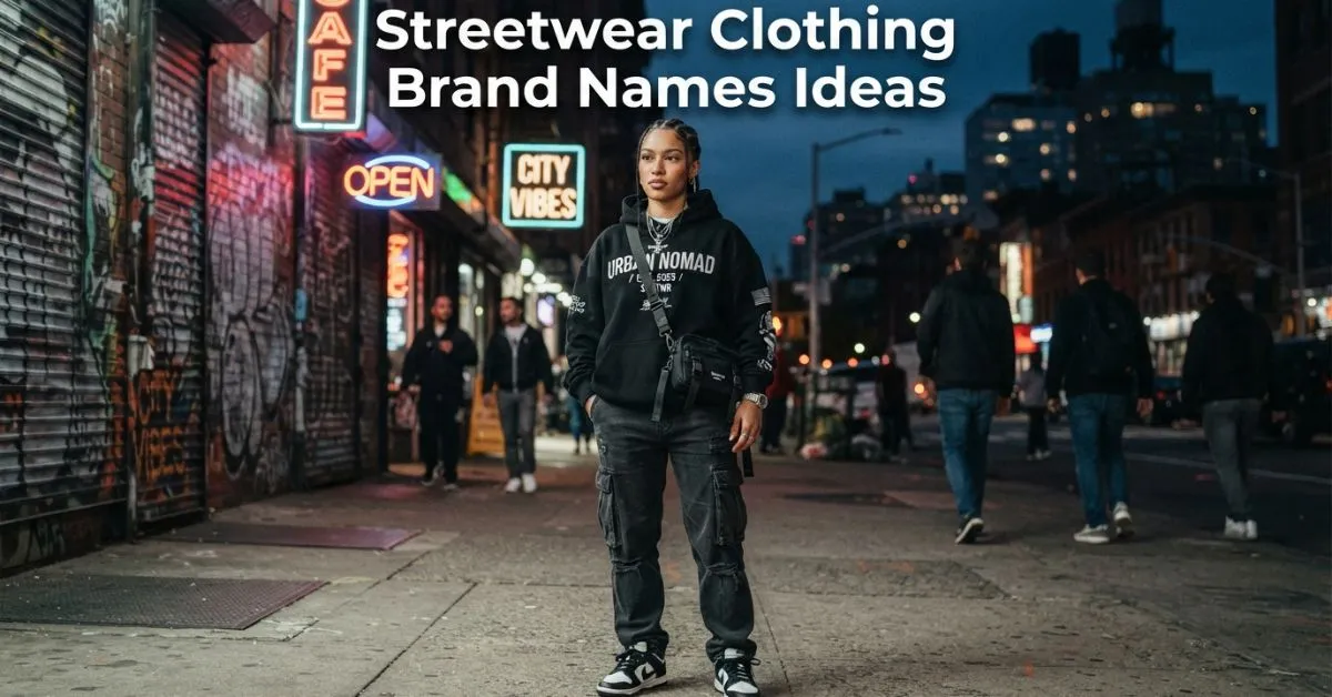 Streetwear Clothing Brand Names Ideas