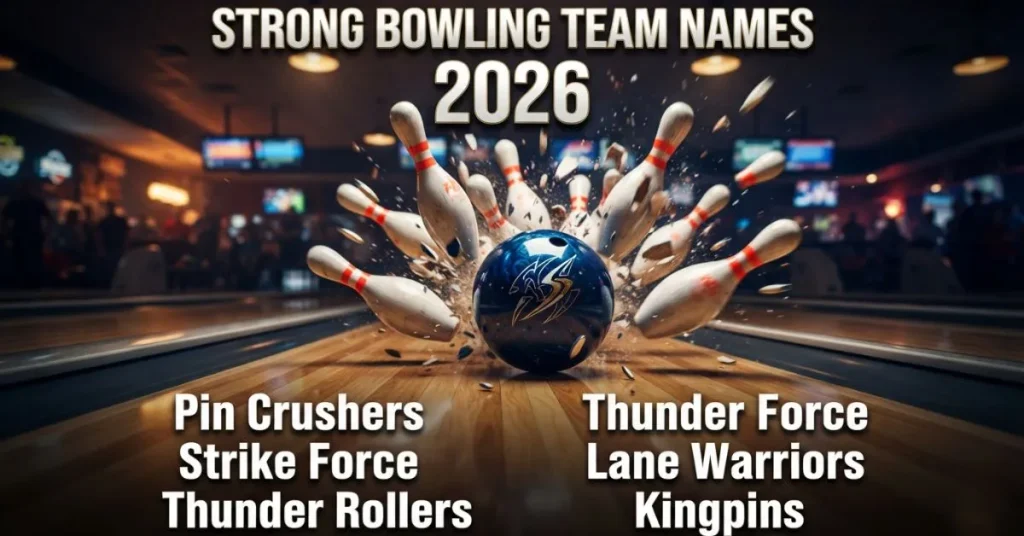 Strong Bowling Team Names