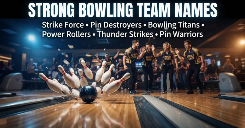 Strong Bowling Team Names