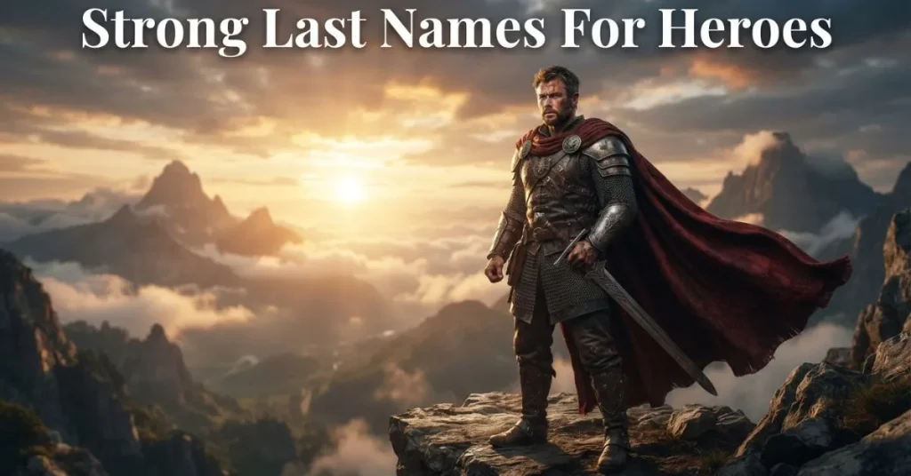 Strong Last Names For Heroes