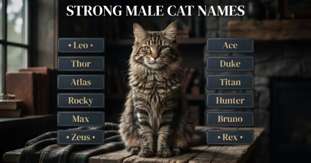 Strong Male Cat Names