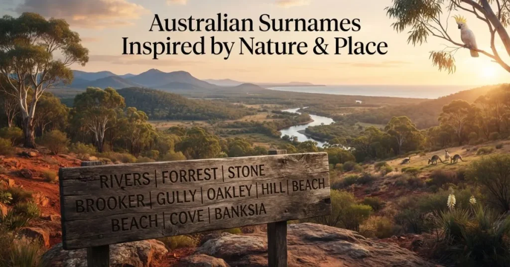 Surnames That Feel Strongly Australian