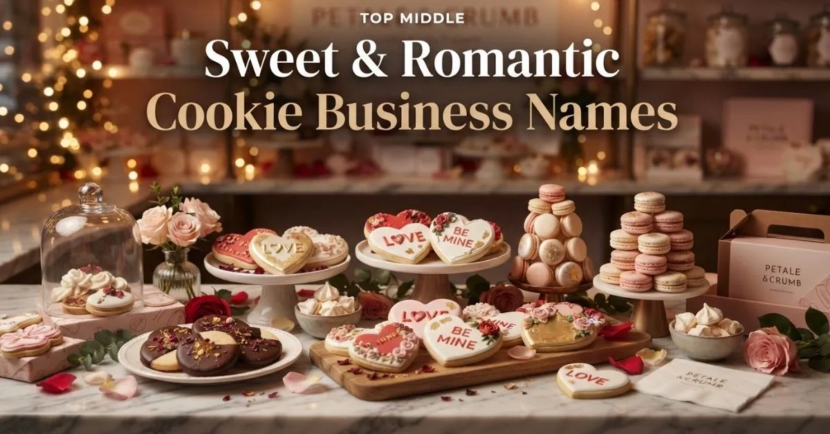 Sweet & Romantic Cookie Business Names