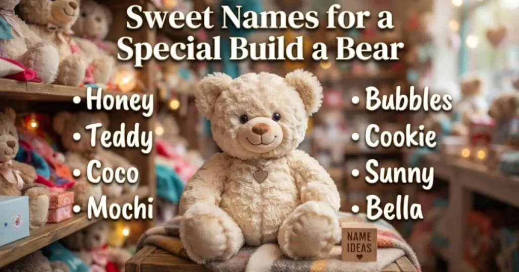 Sweet Names for a Special Build a Bear