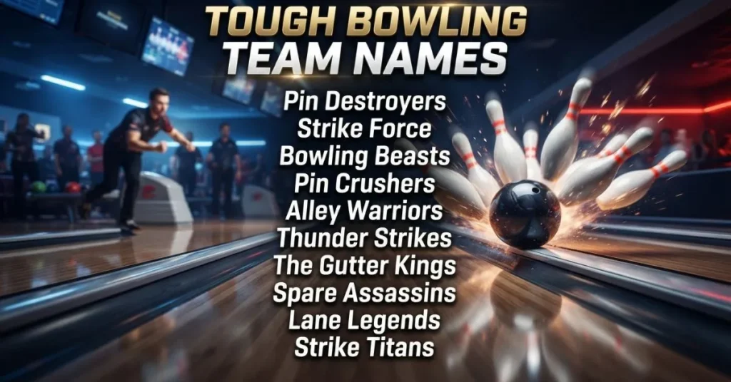 Tough Bowling Team Names