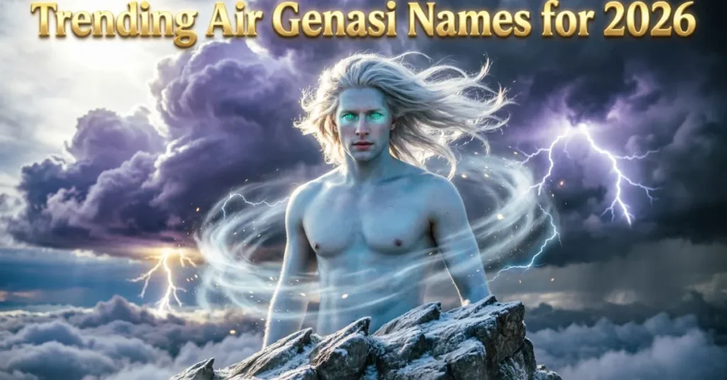 Trending Air Genasi Names for 2026