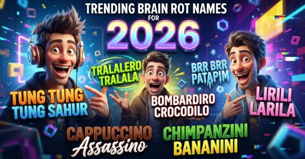 Trending Brain Rot Names for 2026