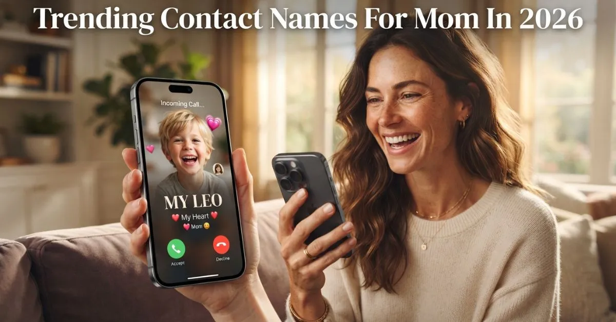 Trending Contact Names For Mom In 2026