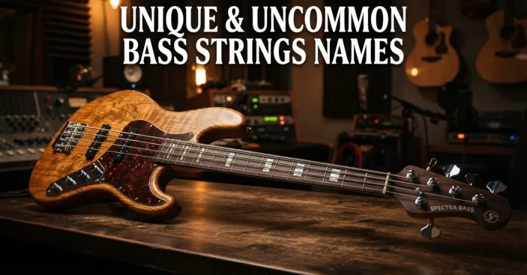 Unique & Uncommon Bass Strings Names