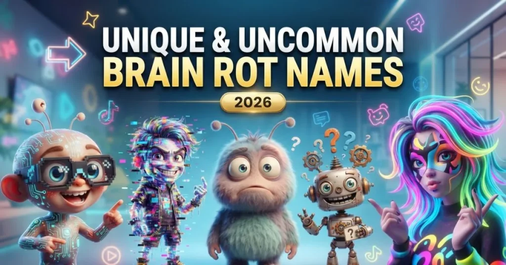 Unique & Uncommon Brain Rot Names