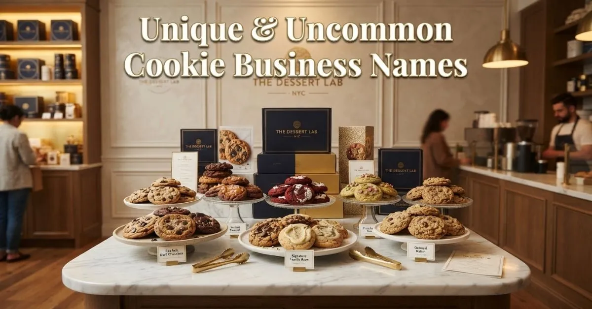 Unique & Uncommon Cookie Business Names