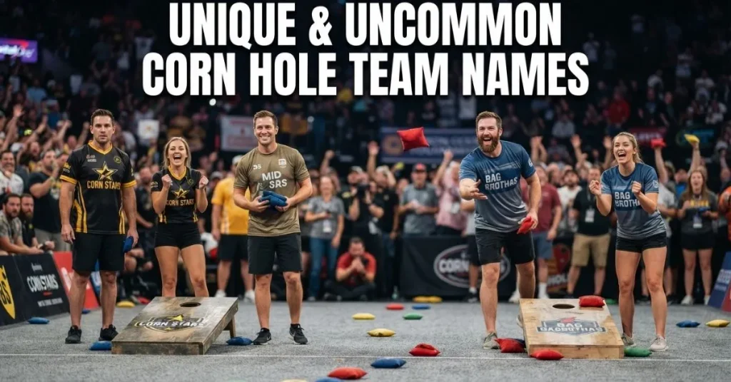 Unique & Uncommon Corn Hole Team Names