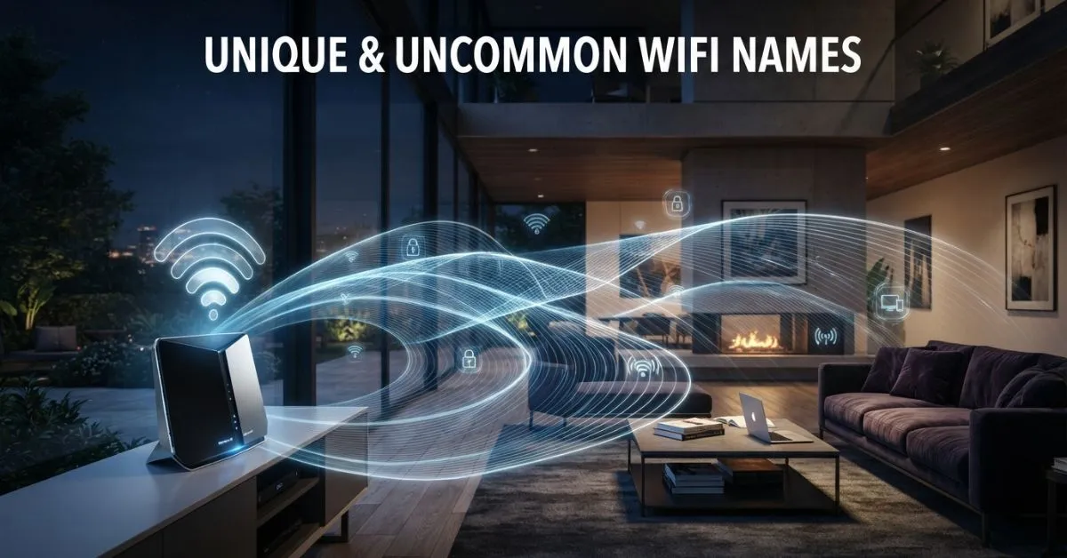 Unique & Uncommon WiFi Names