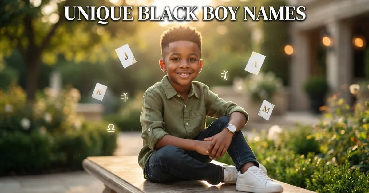Unique Black Boy Names