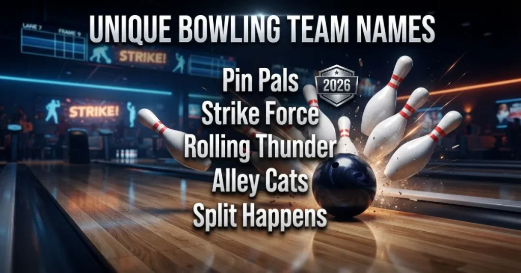 Unique Bowling Team Names
