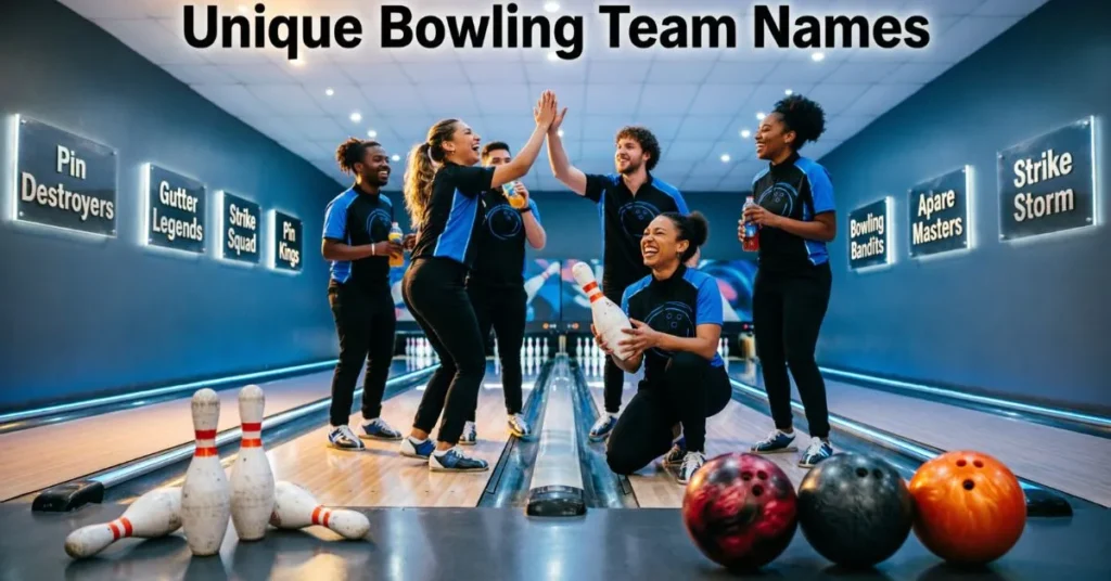 Unique Bowling Team Names