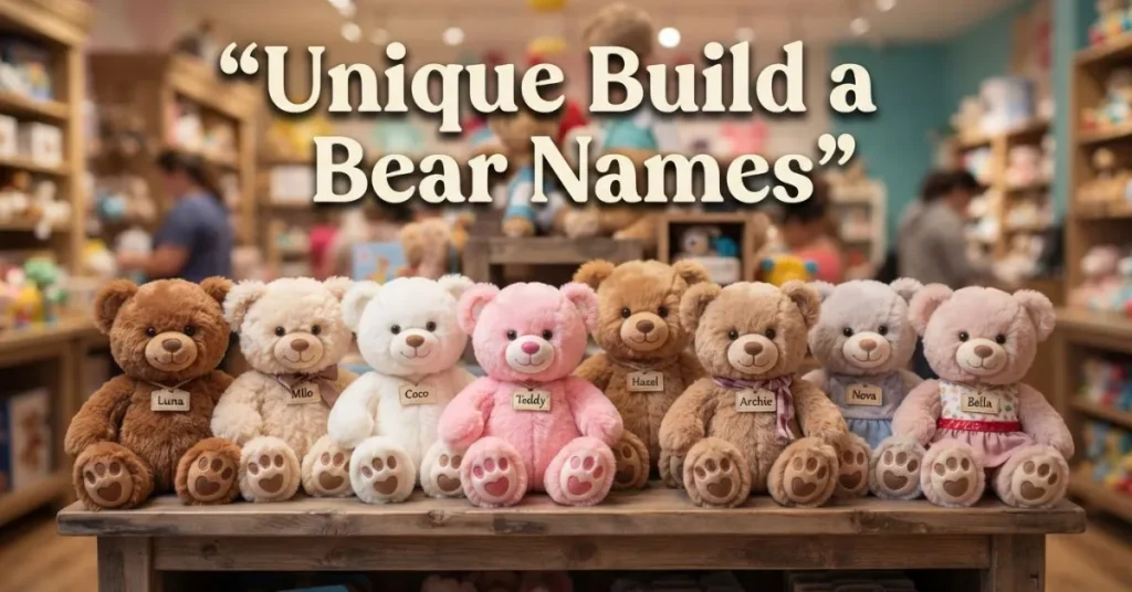 Unique Build a Bear Names