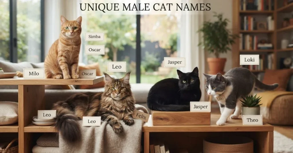 Unique Male Cat Names
