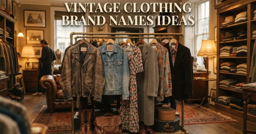 Vintage Clothing Brand Names Ideas