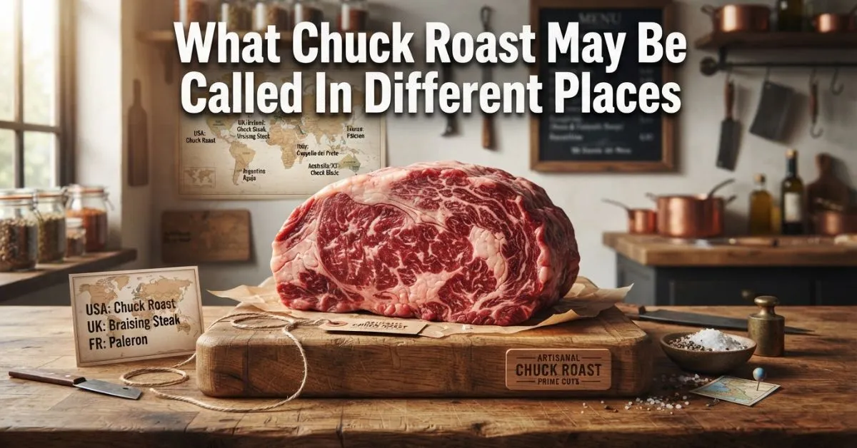 What Chuck Roast May Be Called In Different Places