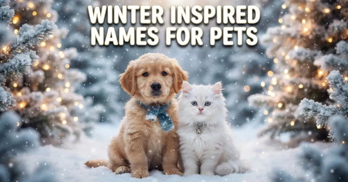 Winter Inspired Names For Pets