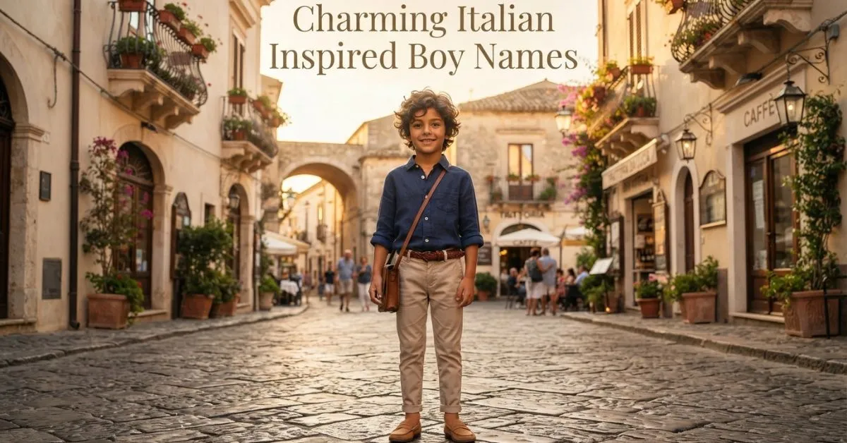 Charming Italian Inspired Boy Names