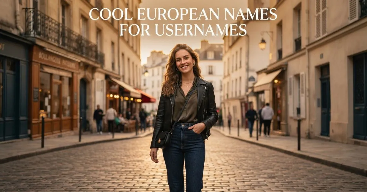 Cool European Names For Usernames