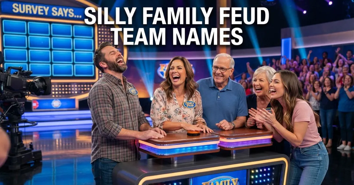 Family Reunion Team Names