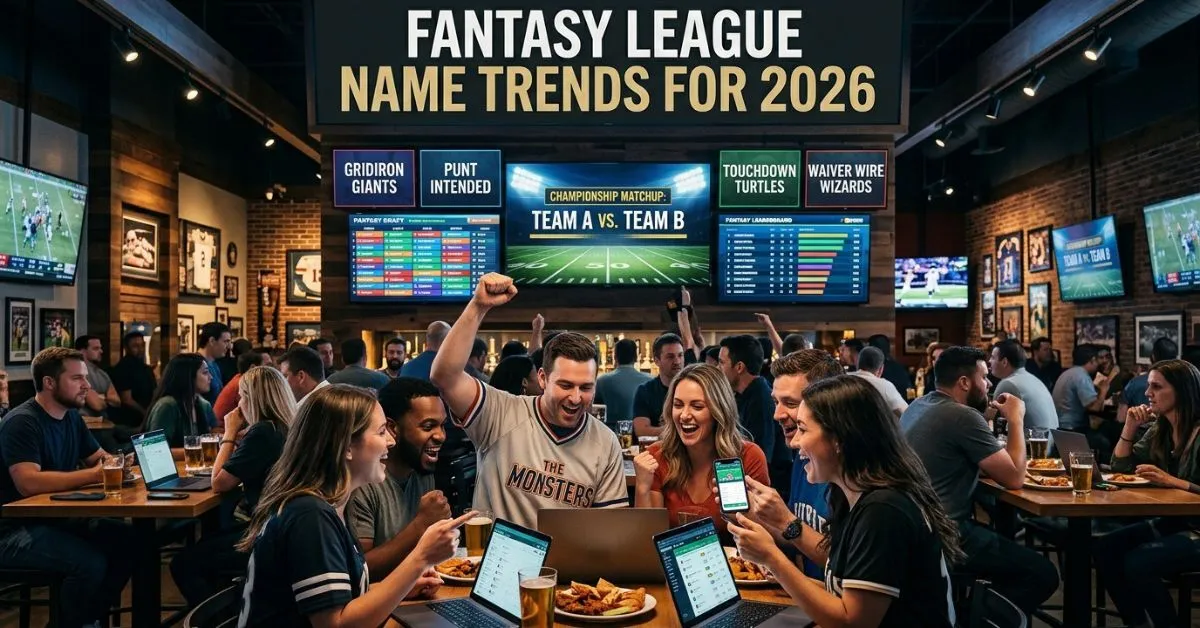 Fantasy League Name Trends For 2026