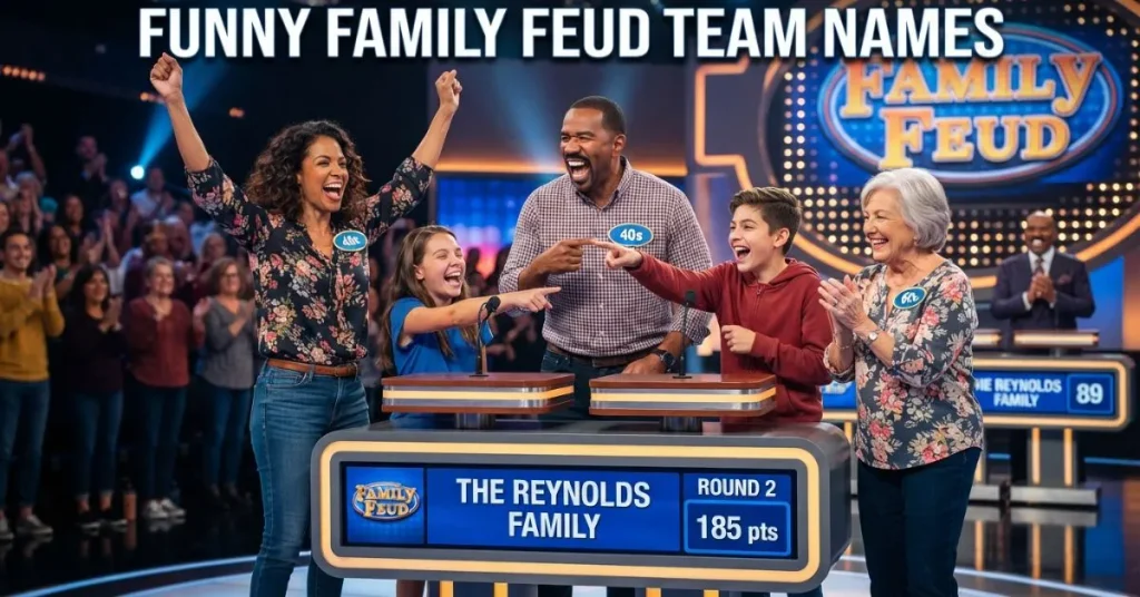 Funny Family Feud Team Names