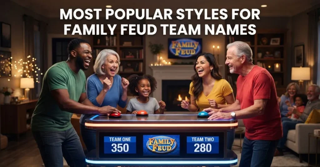 Most Popular Styles For Family Feud Team Names