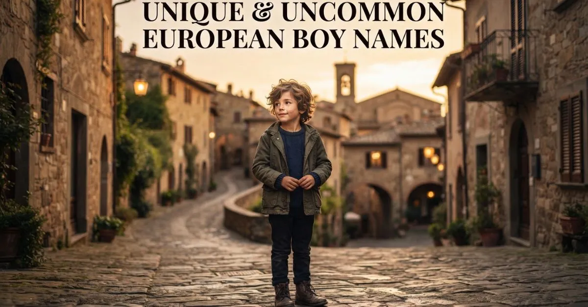 Unique & Uncommon European Boy Names