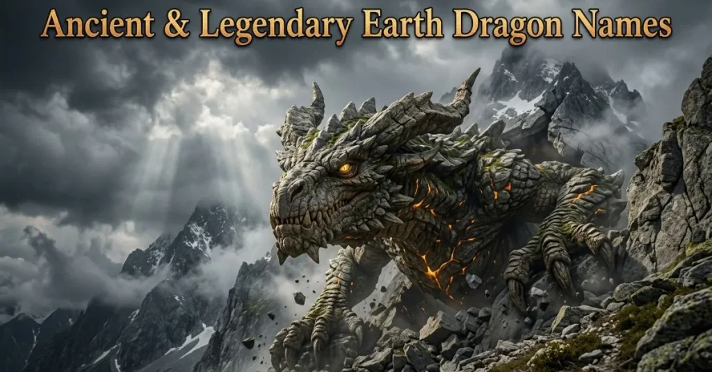 Ancient & Legendary Earth Dragon Names
