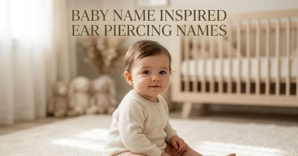 Baby Name Inspired Ear Piercing Names