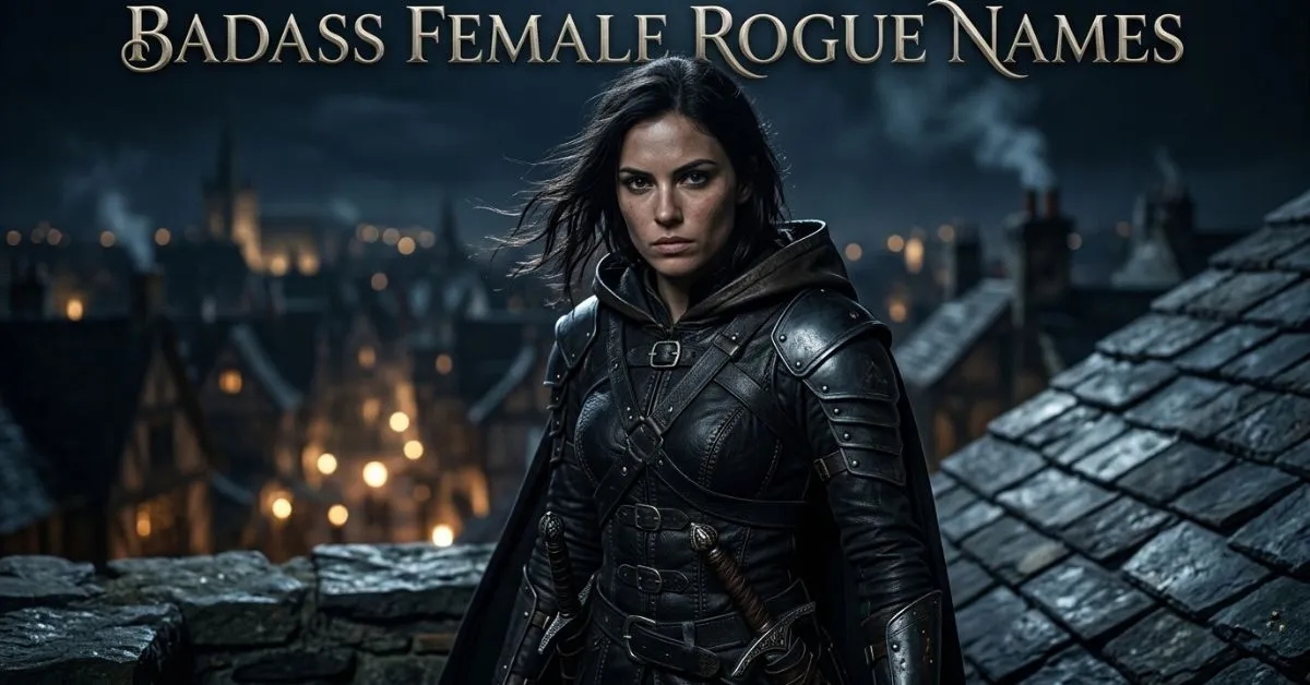 Badass Female Rogue Names
