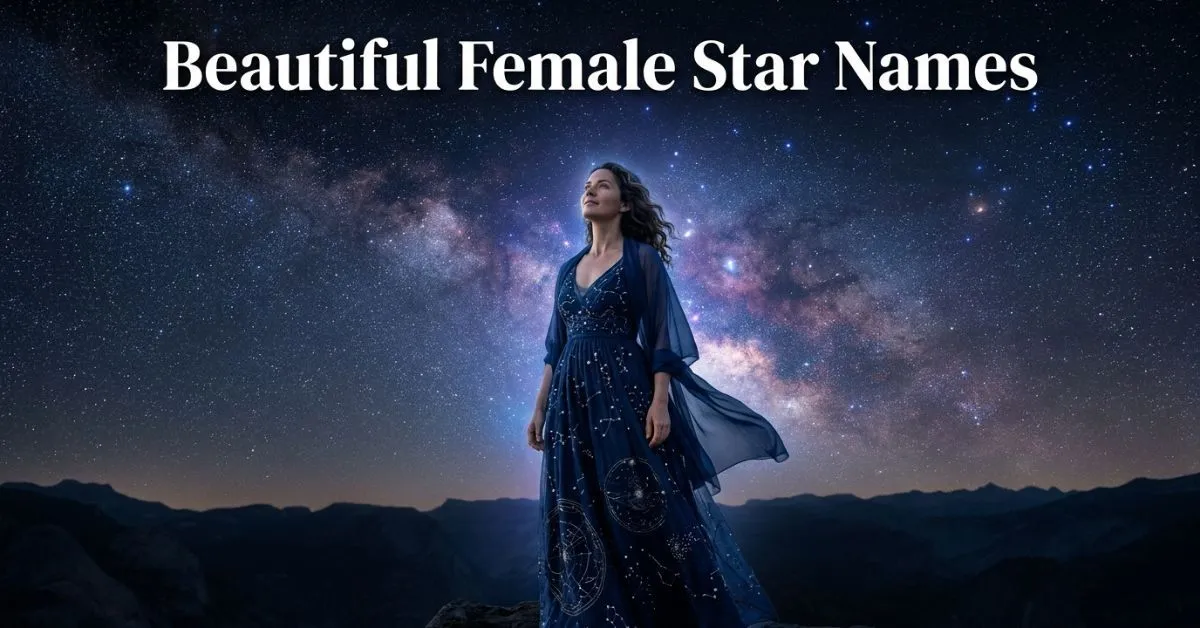  Beautiful Female Star Names