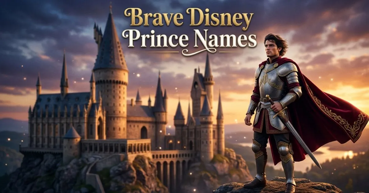 Brave Disney Prince Names