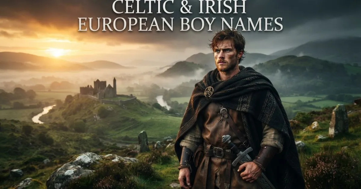 Celtic & Irish European Boy Names