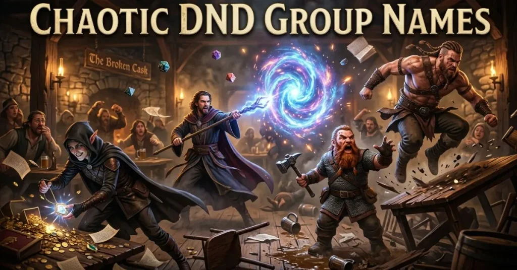 Chaotic DND Group Names