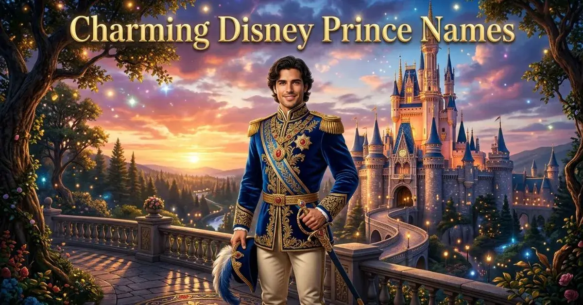 Charming Disney Prince Names