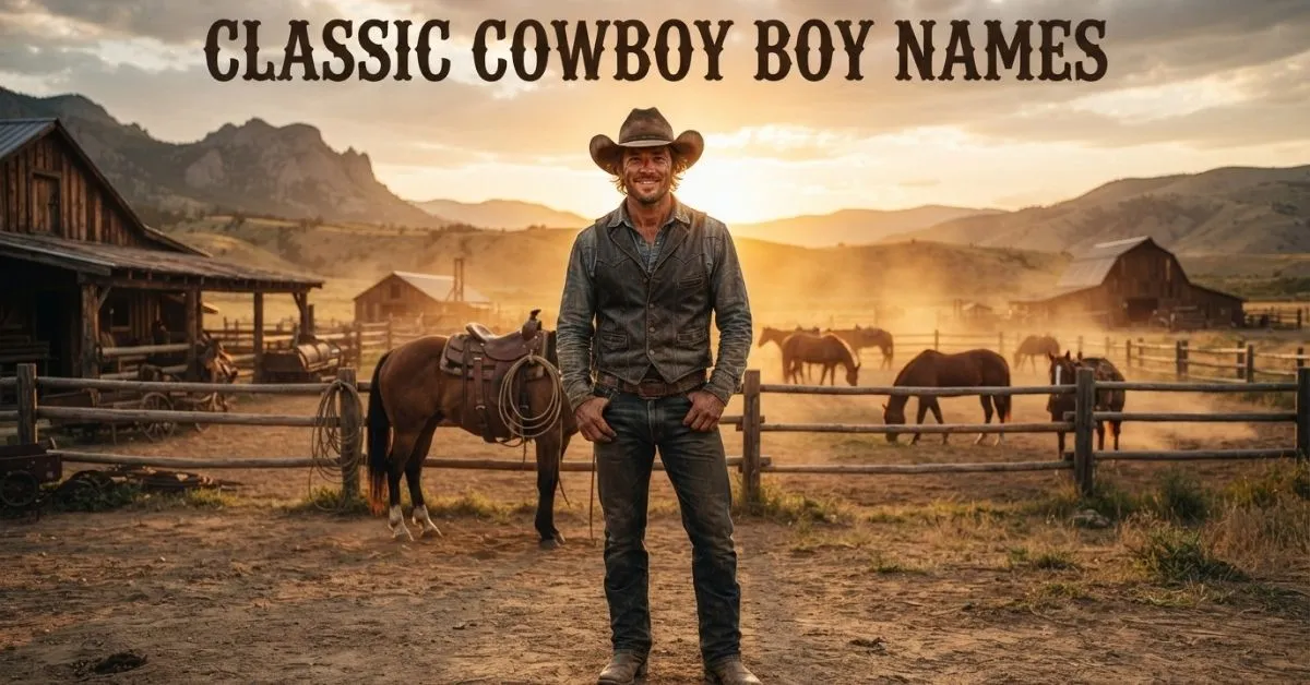 Classic Cowboy Boy Names