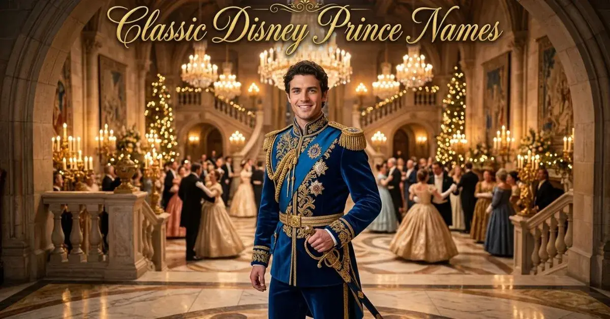 Classic Disney Prince Names