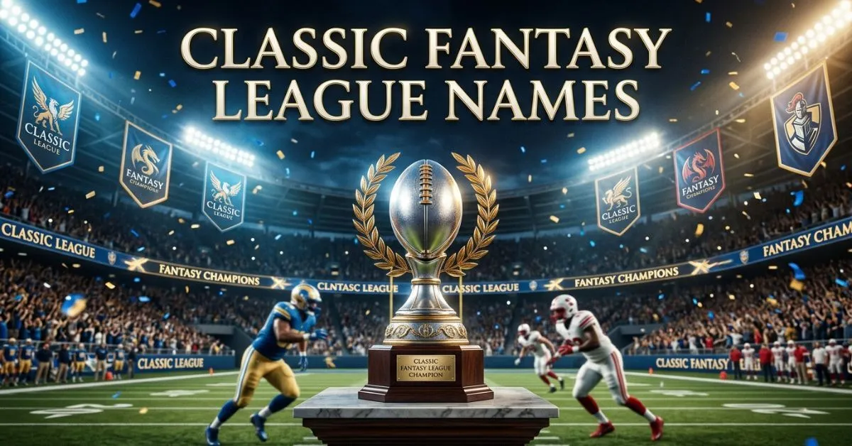 Classic Fantasy League Names