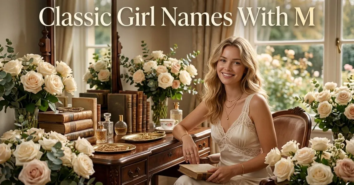 Classic Girl Names With M